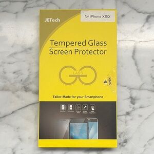 JETech Tempered Glass Screen Protector for iPhone XS/X